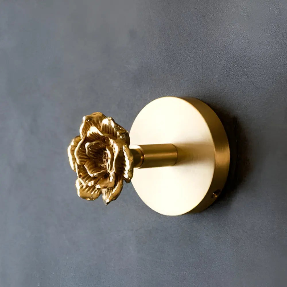 Brass Animal Wall Hooks – Set of 6 Decorative Designs in Gold Finish