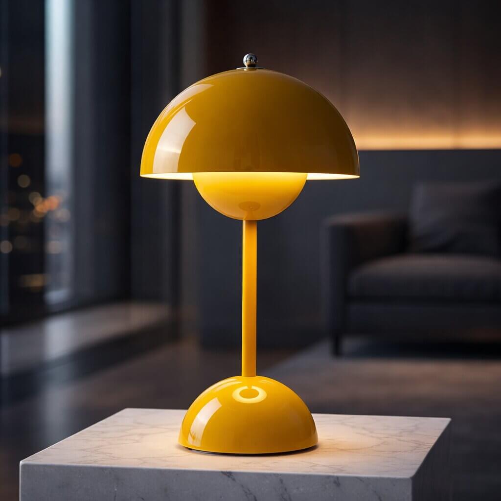 Wireless and Dimmable Bedside Table Lamp