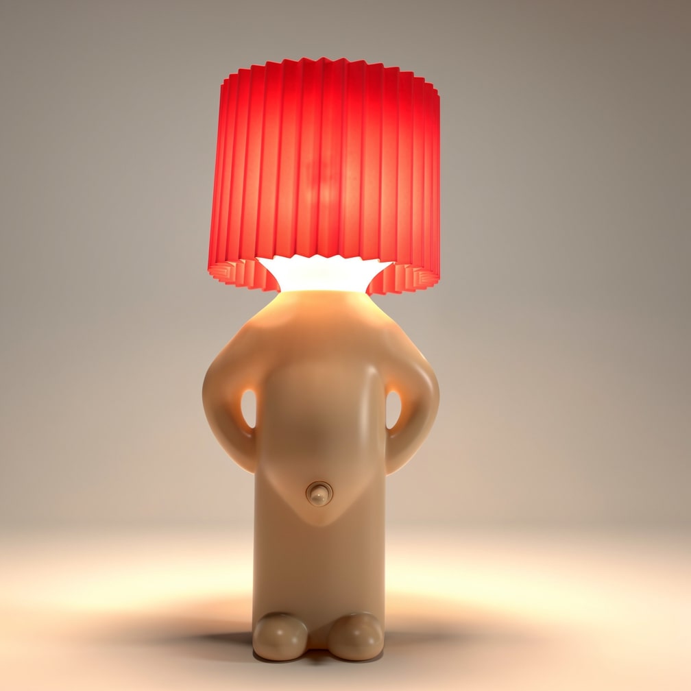 Compact Table Lamp with Soft Light – WinkLight Style