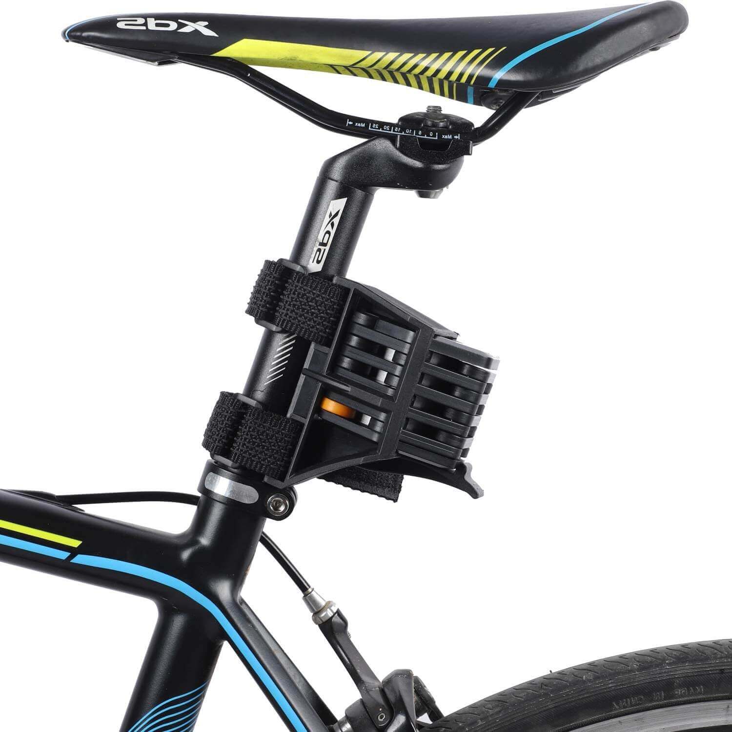 SecureGuard Max Heavy-Duty Folding Bike Lock with Holder
