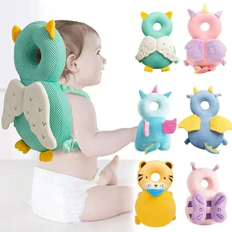 Breathable Toddler Head Protector Cushion with Adjustable Buckle