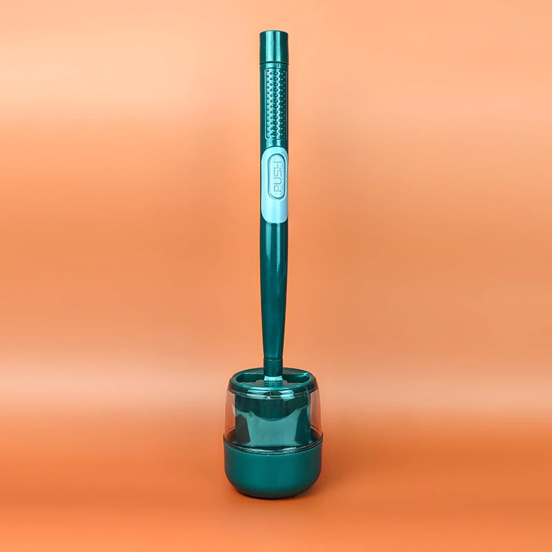 Effortless Toilet Brush Set with Smart Drainage Holder