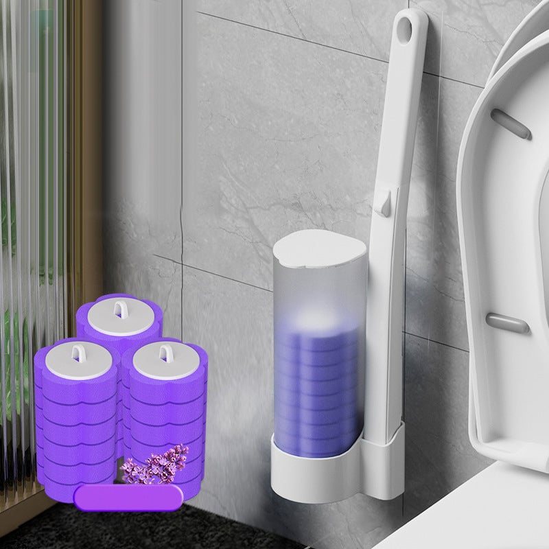 Toilet Brush Set | Hygienic Cleaning | Disposable Cleaning System