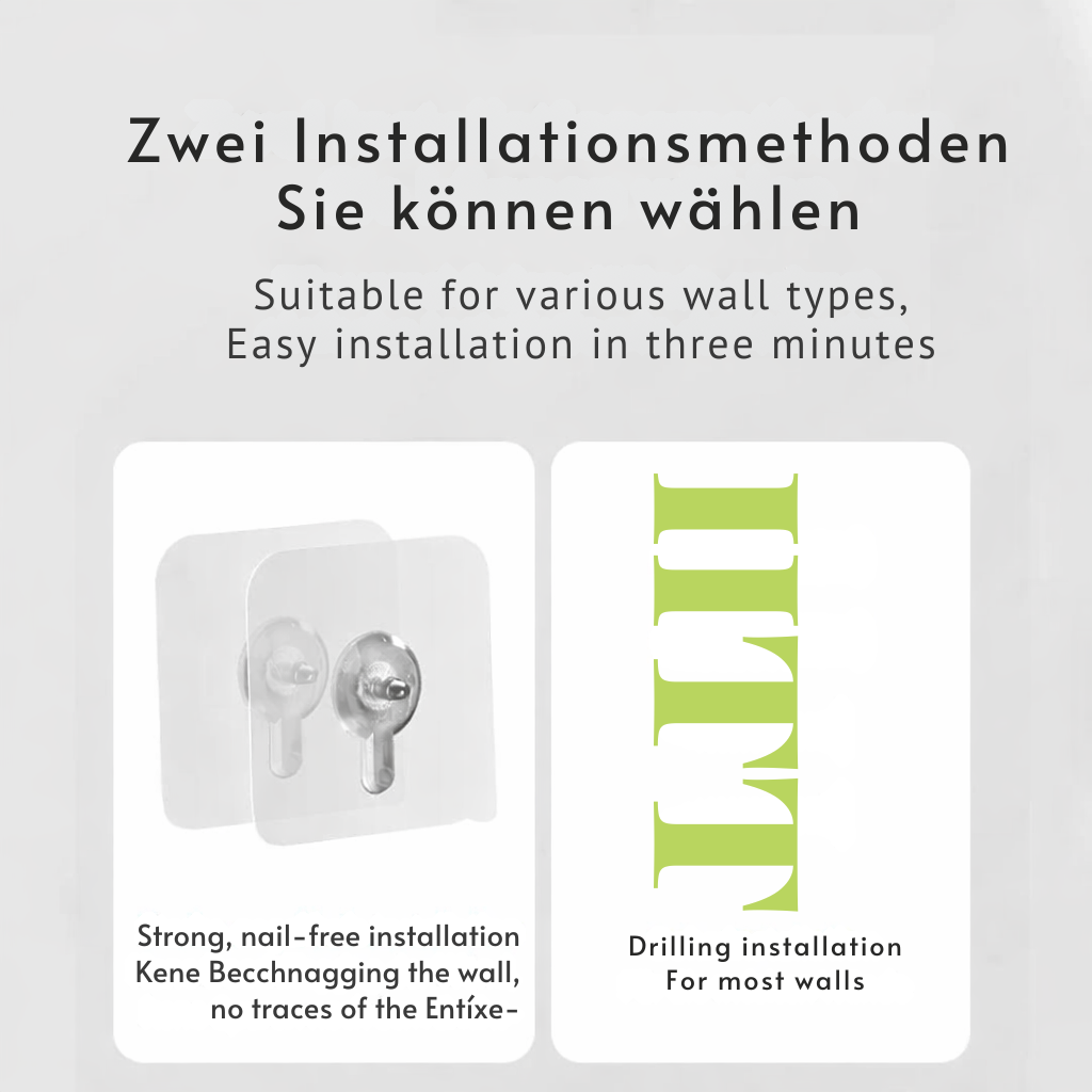 Wall-Mounted Toilet Paper Holder with Shelf – No Drilling Required