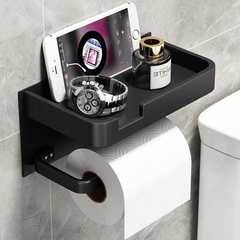 Toilet Paper Holder | Wall-Mounted | Metal Design
