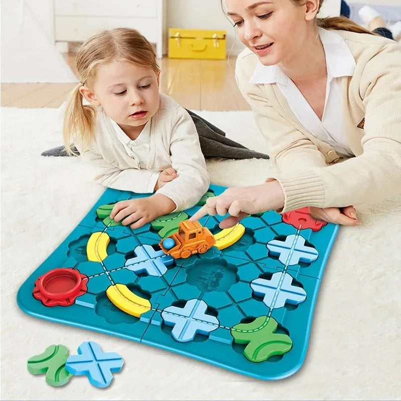 AdventureRail Magnetic Train Building Set for Kids
