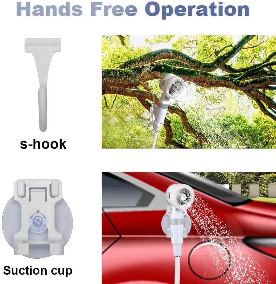 Portable USB Rechargeable Shower for Camping