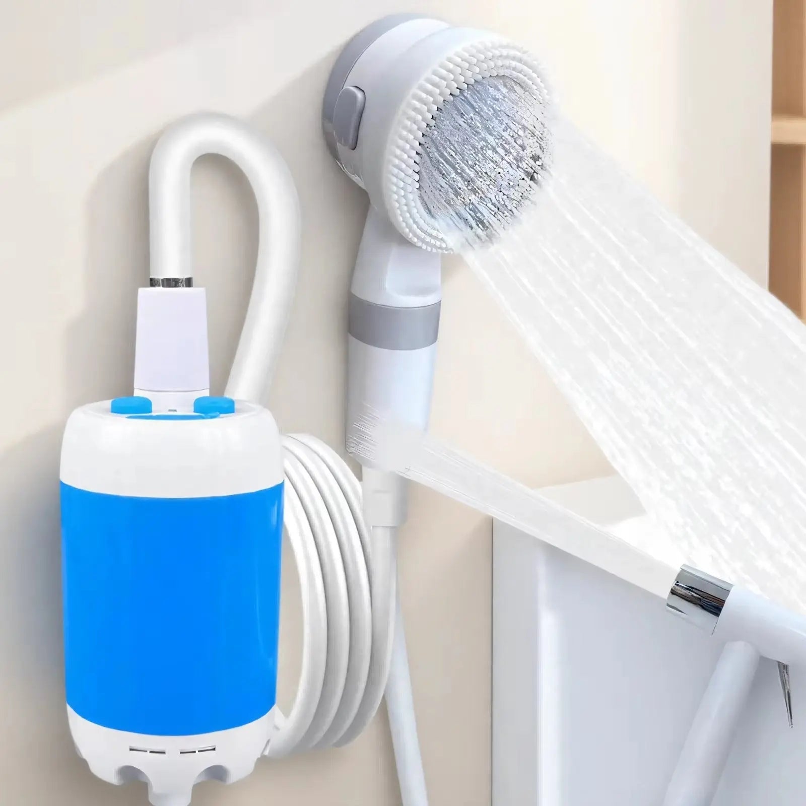 Portable USB Rechargeable Shower for Camping
