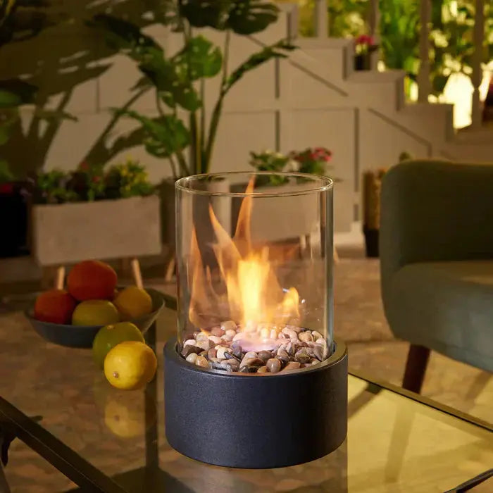 Tabletop Fire Lantern – Portable for Indoor and Outdoor Ambiance