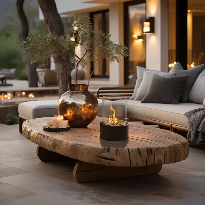 Tabletop Fire Lantern – Portable for Indoor and Outdoor Ambiance