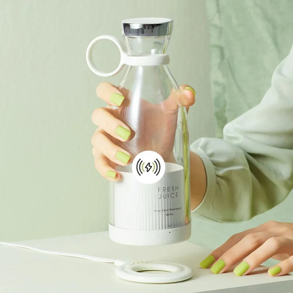 Portable Blender | Cordless & Rechargeable | 4-Blade Power