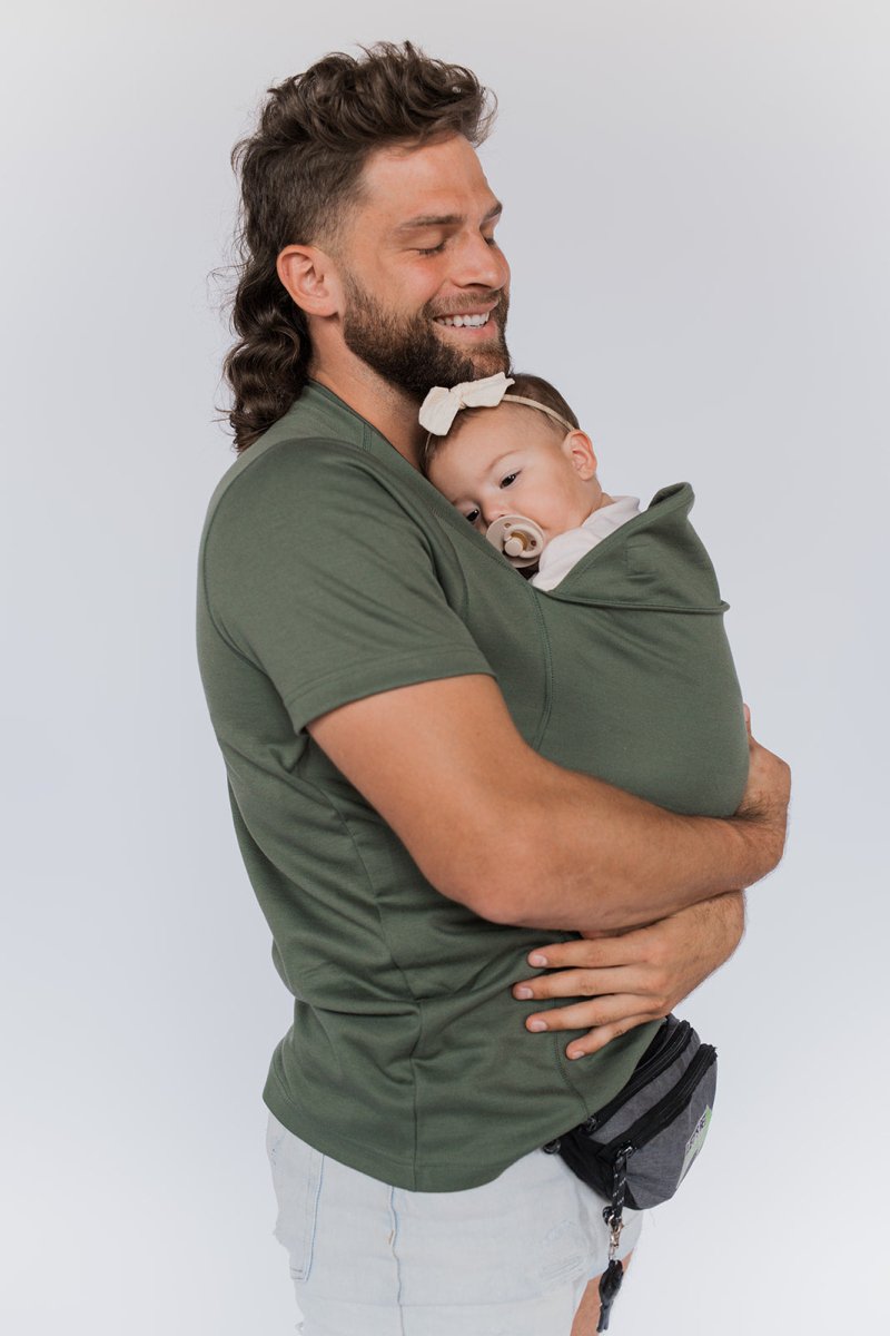 Breathable Ergonomic Baby Wrap T-Shirt | Ideal for Parents | Bonding Tool