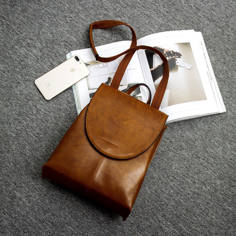 Sophisticated Leather Backpack for Women – Everyday Travel Companion