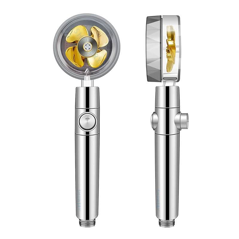 Water-Saving Turbo Shower Head for Rainfall Experience