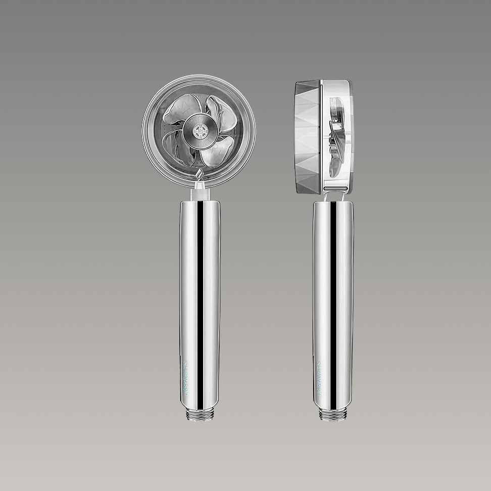 Water-Saving Turbo Shower Head for Rainfall Experience