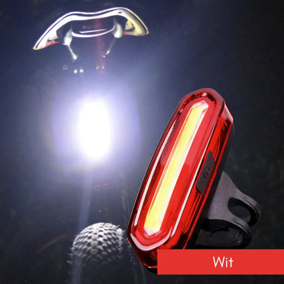 LED Bicycle Taillight with Rechargeable Battery – Broad Visibility