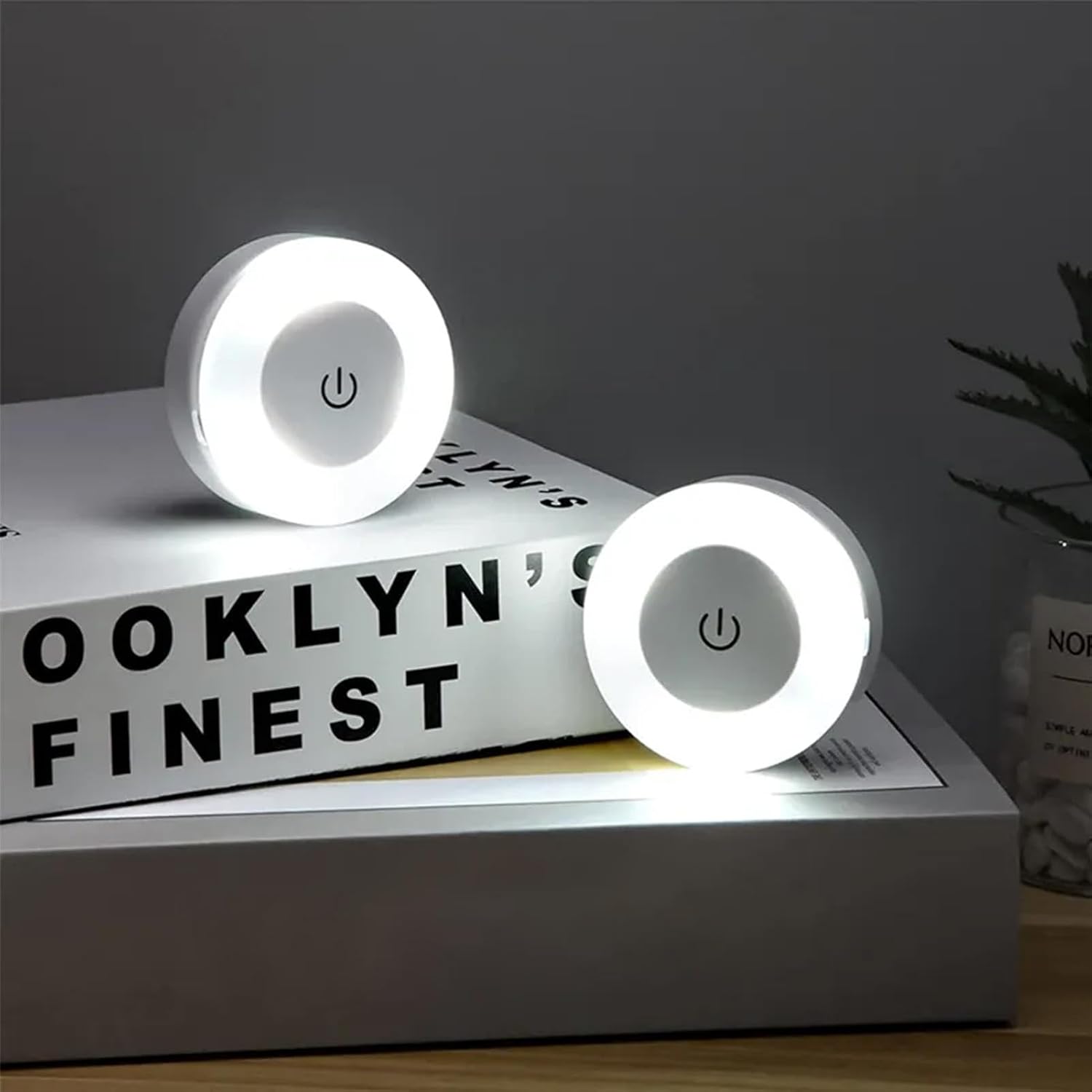 Cordless USB Rechargeable LED Night Lamp – Warm Glow for Every Space