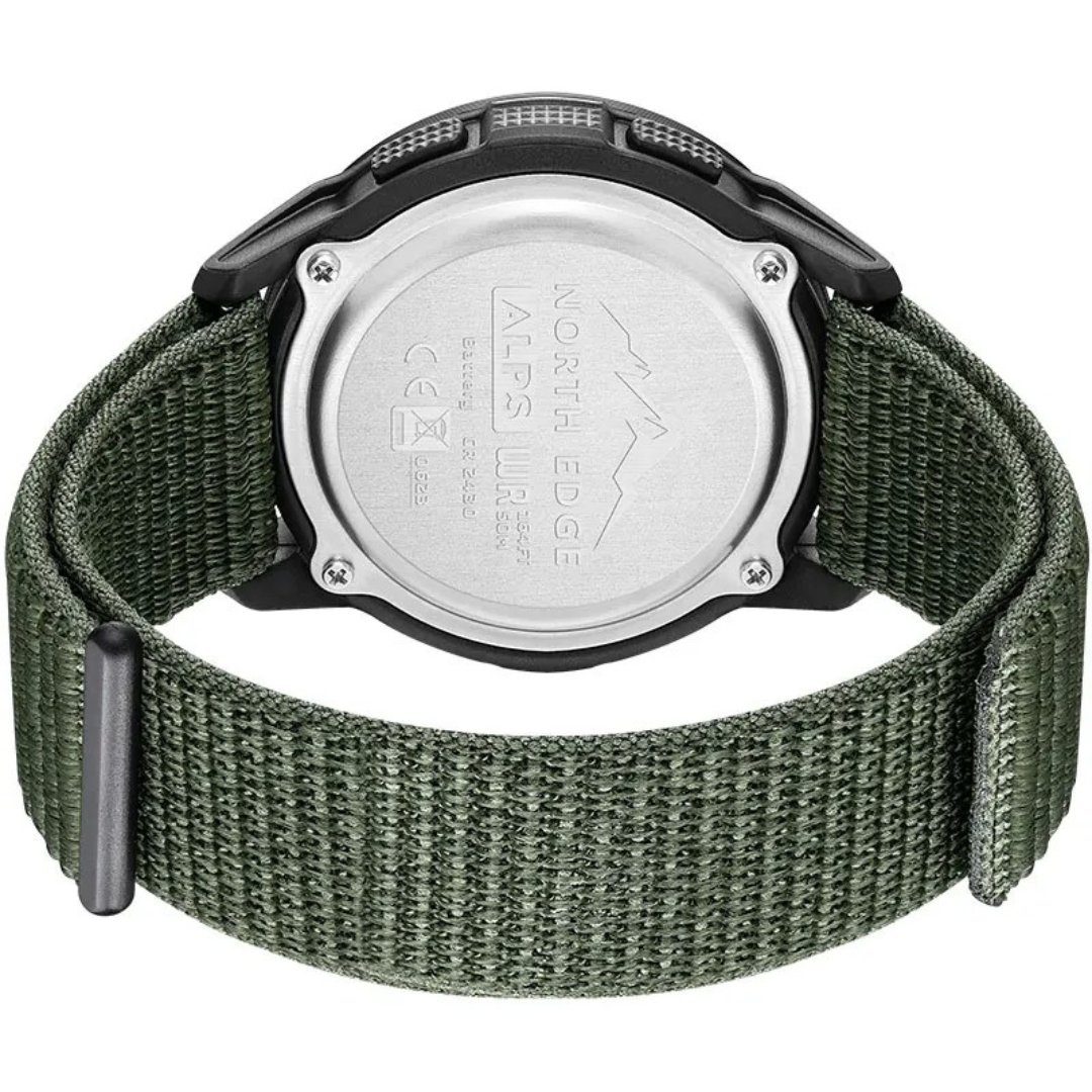 Adventure Watch with Carbon Fiber Casing for Outdoor Exploration