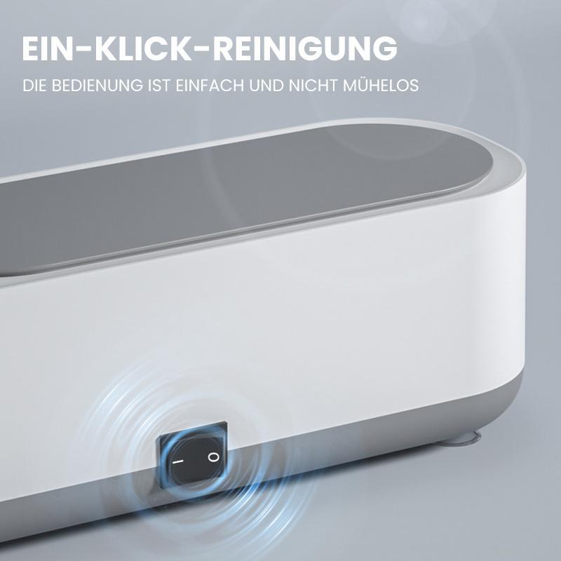 Ultrasonic Cleaner for Jewelry and Glasses - Portable 360° Deep Clean
