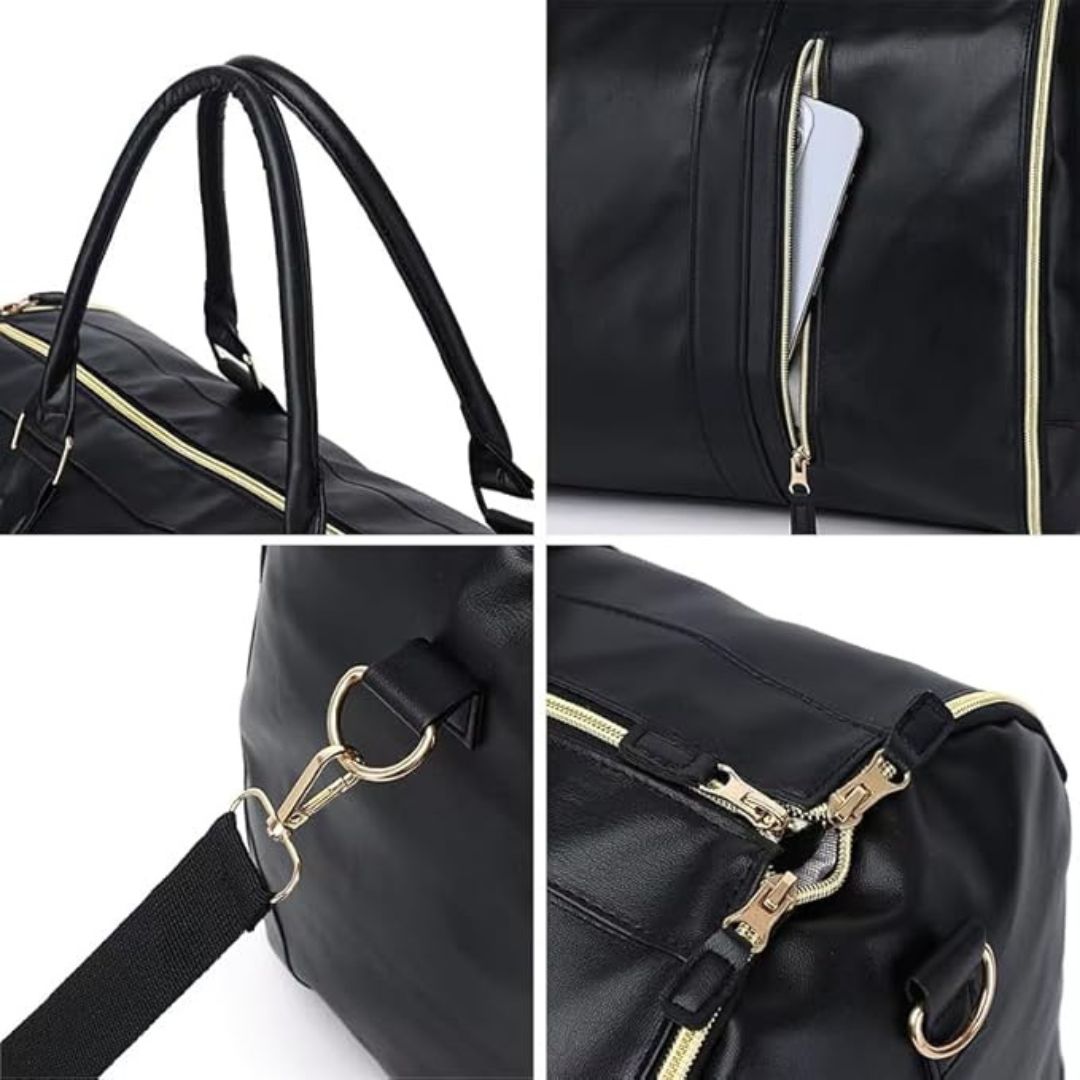 Travel Duffel and Garment Bag Combo | 2-in-1 Weekend Carry-On