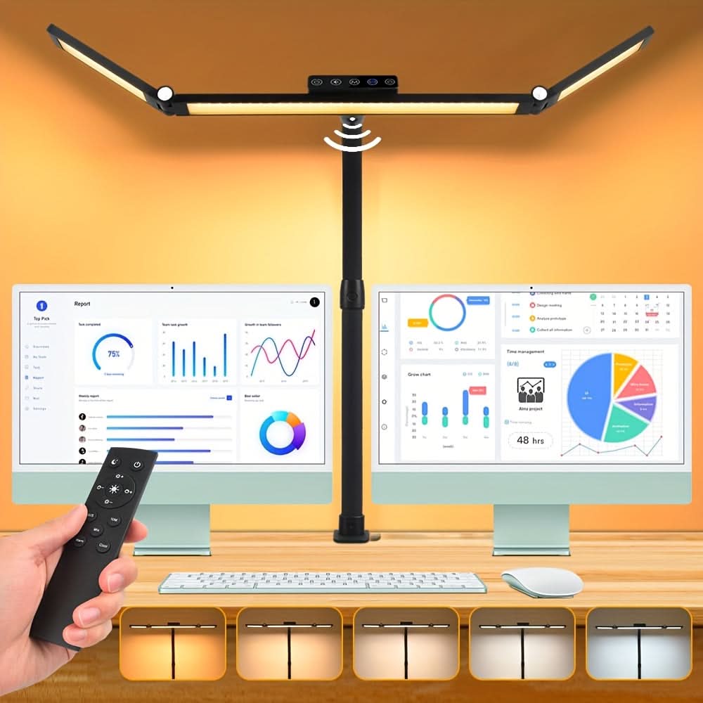 18W LED Work Light with Flexible Goose Neck for Broad Area Lighting