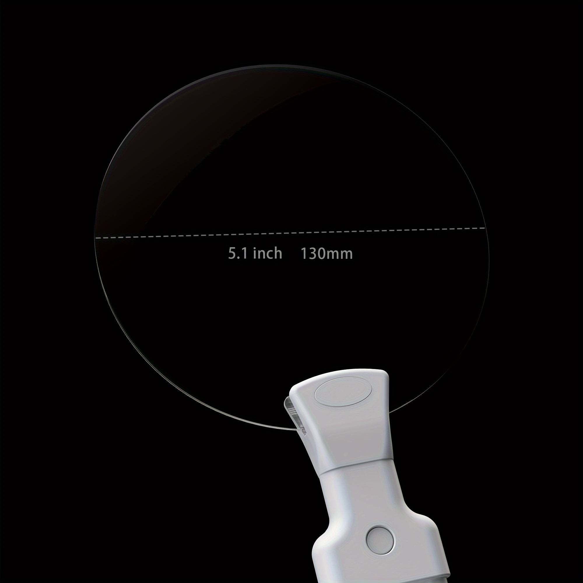 Magnifying Glass with Flexible Gooseneck Handheld Loupe