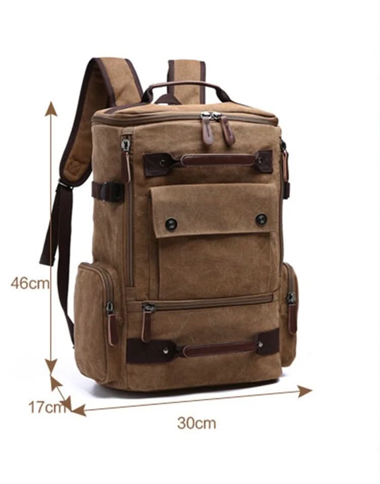 Large Travel Backpack with Laptop Section for Everyday Use
