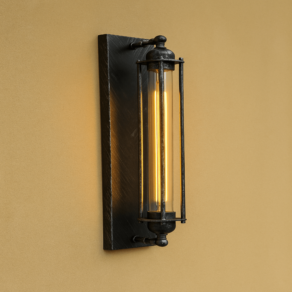 LuxeGlow - Vintage-Inspired LED Wall Lamp for Cozy Ambiance