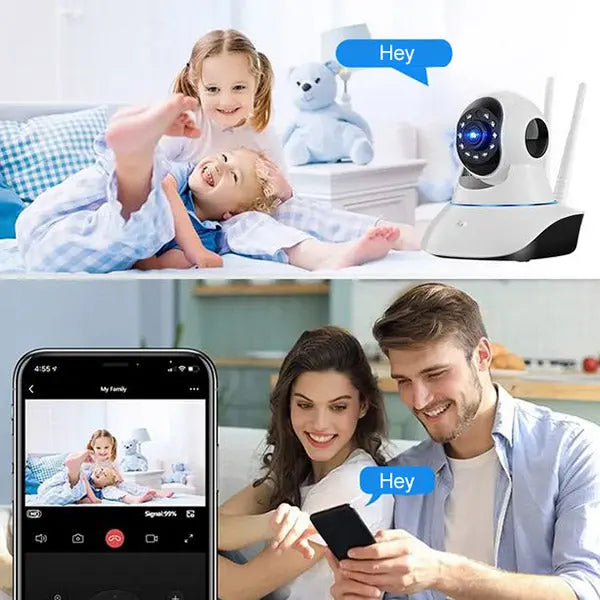 HD Night Vision Wi-Fi Indoor Security Camera