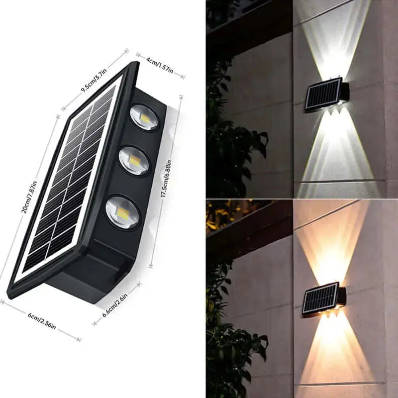Outdoor Solar Wall Light
