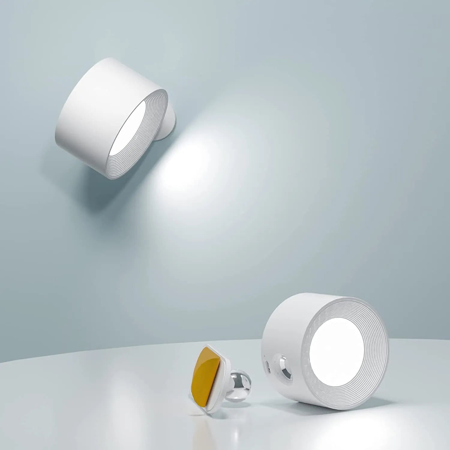 Magnetic LED Wall Lamp - USB Rechargeable & Adjustable