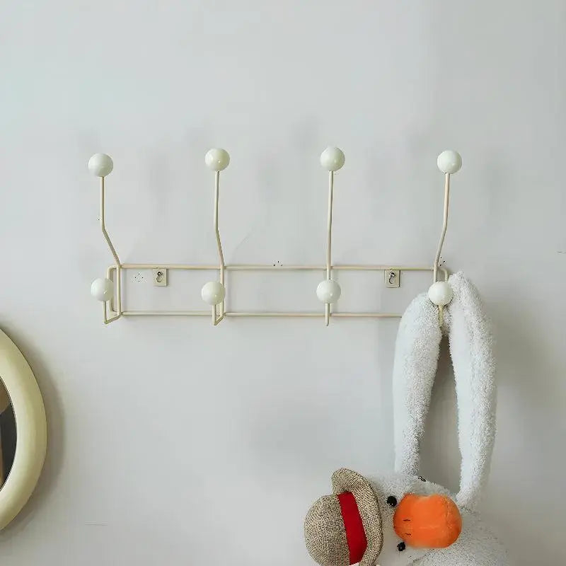Mid-Century Style Coat Rack in Cast Iron for Hallway and Bedroom