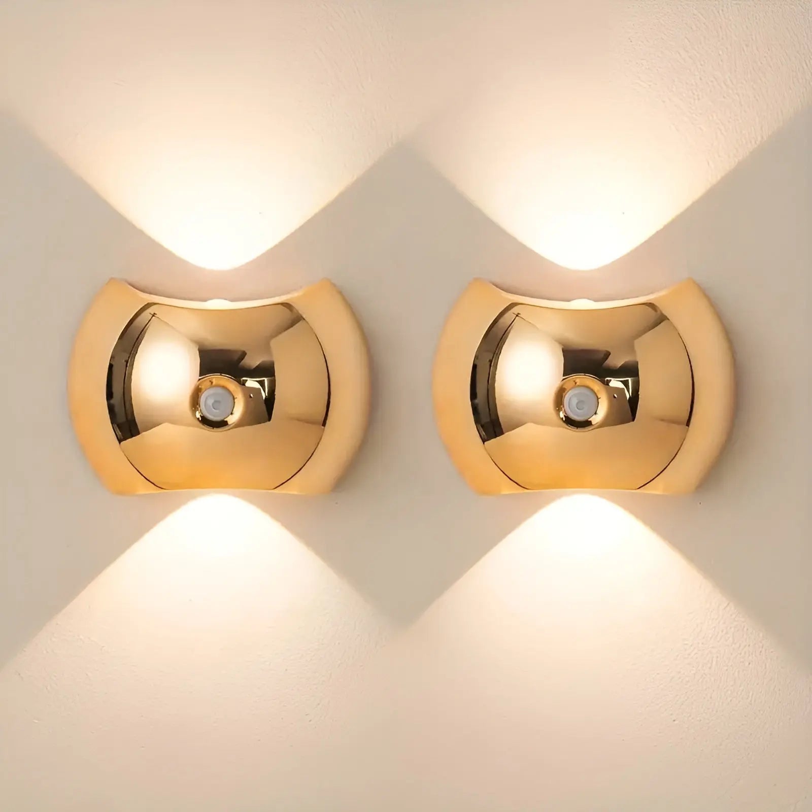Motion Sensor LED Wall Light with Rechargeable Battery and Magnetic Mount