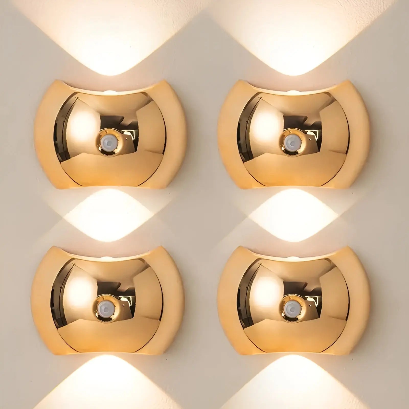 Motion Sensor LED Wall Light with Rechargeable Battery and Magnetic Mount