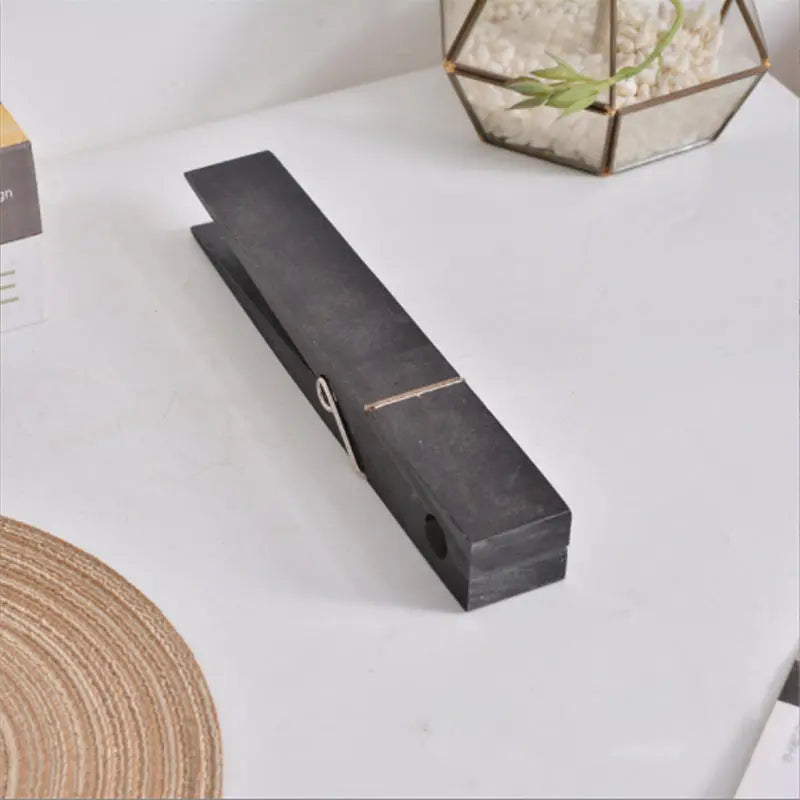 Towel Holder with Clothespins for Bathroom Use
