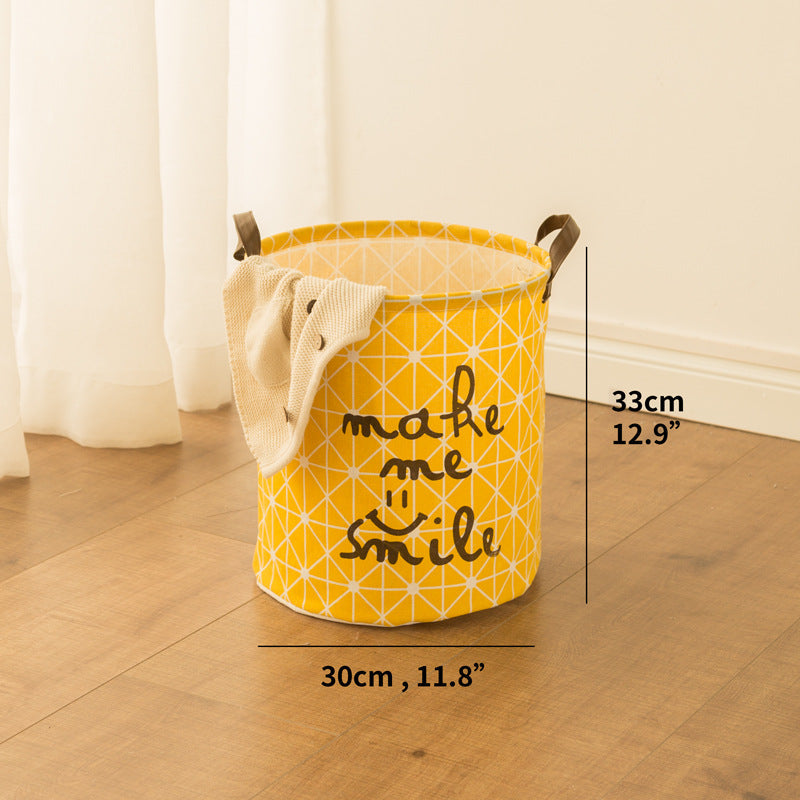 Chic Storage Solution – Quote Laundry Basket
