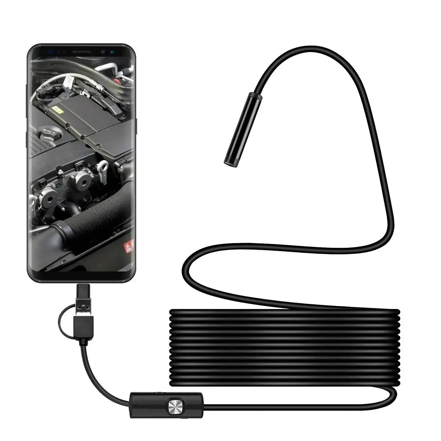 LED Waterproof Inspection Camera - Clear Images for Hidden Area Examination