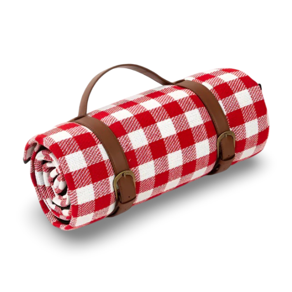 Foldable Picnic Blanket 200x200cm – Waterproof with Carry Handle