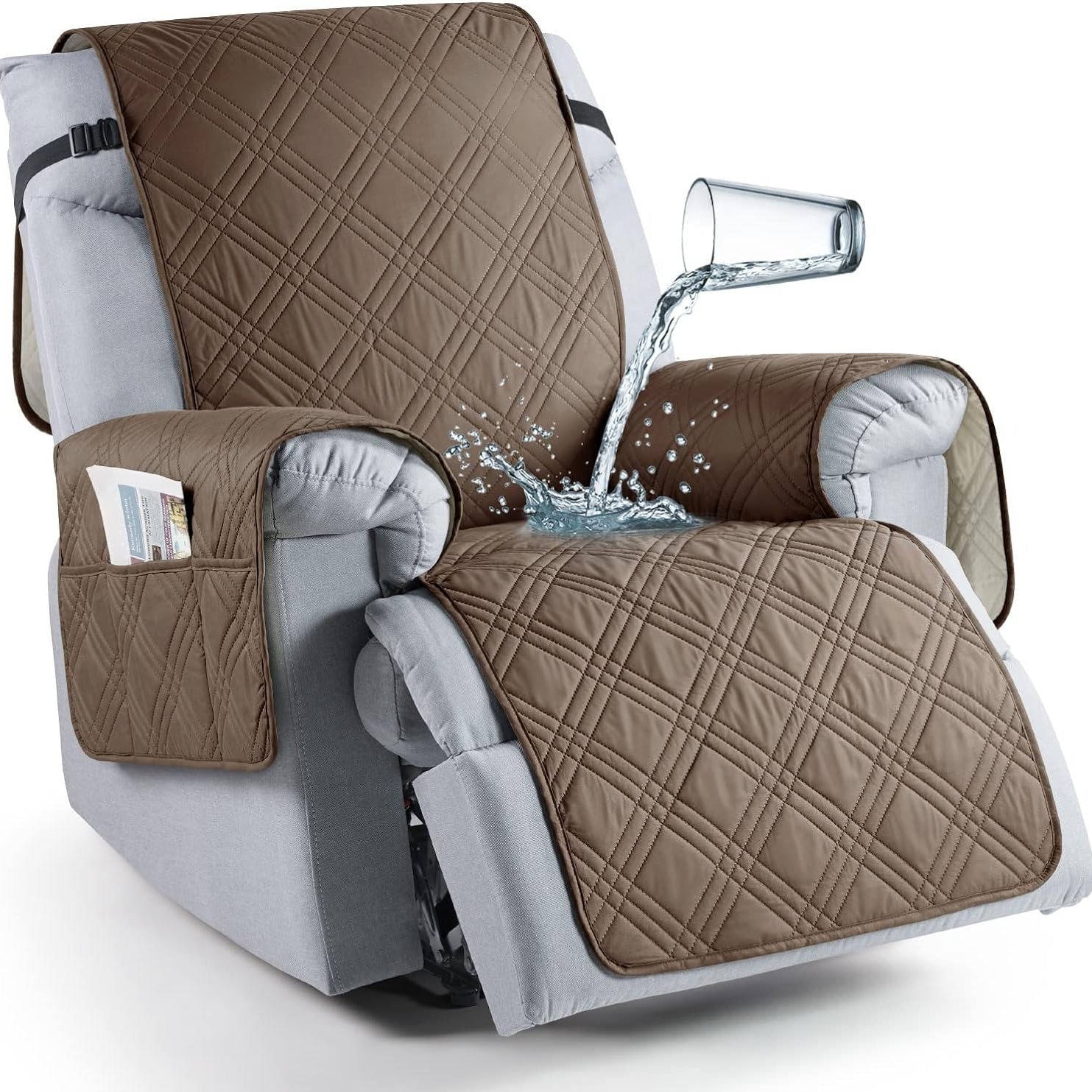 Ultimate Recliner Protection Cover, 5-Layer Design, Water-Resistant