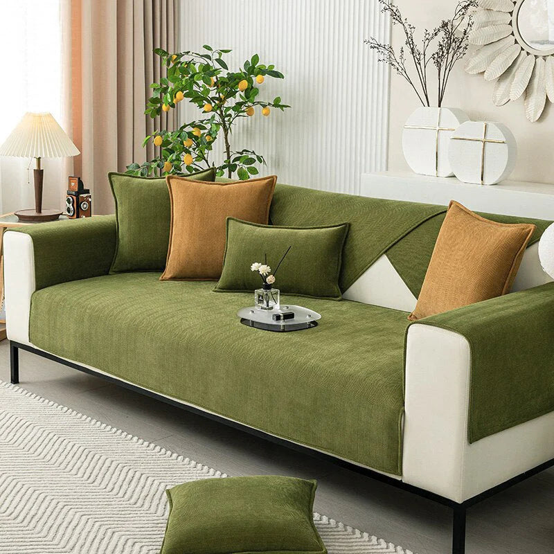 Versatile Waterproof Sofa Protector - Easy Fit & Care