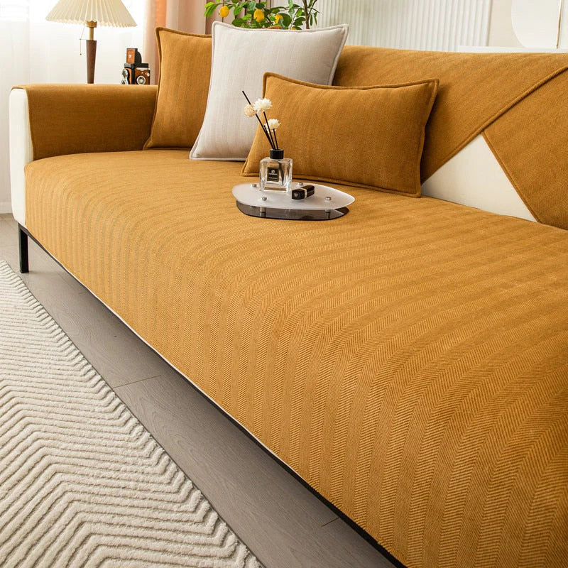 Versatile Waterproof Sofa Protector - Easy Fit & Care
