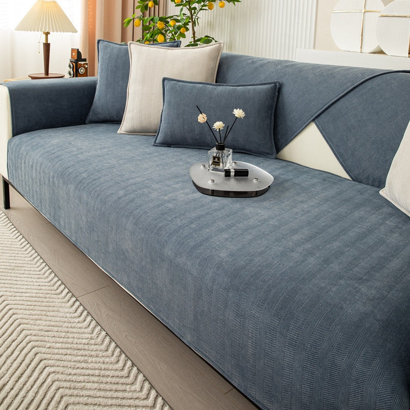 Versatile Waterproof Sofa Protector - Easy Fit & Care