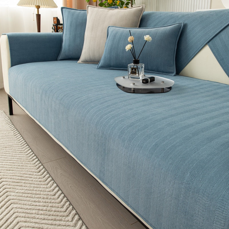 Versatile Waterproof Sofa Protector - Easy Fit & Care