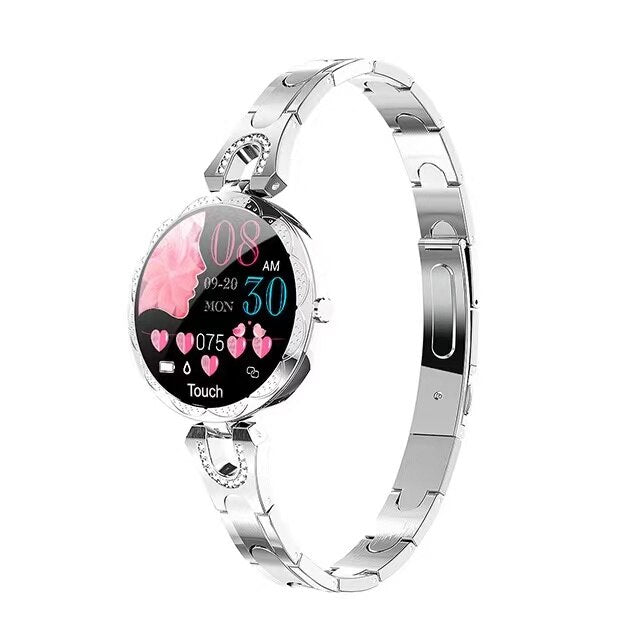 All-Weather Women's Fitness Smartwatch with Heart Rate Tracking