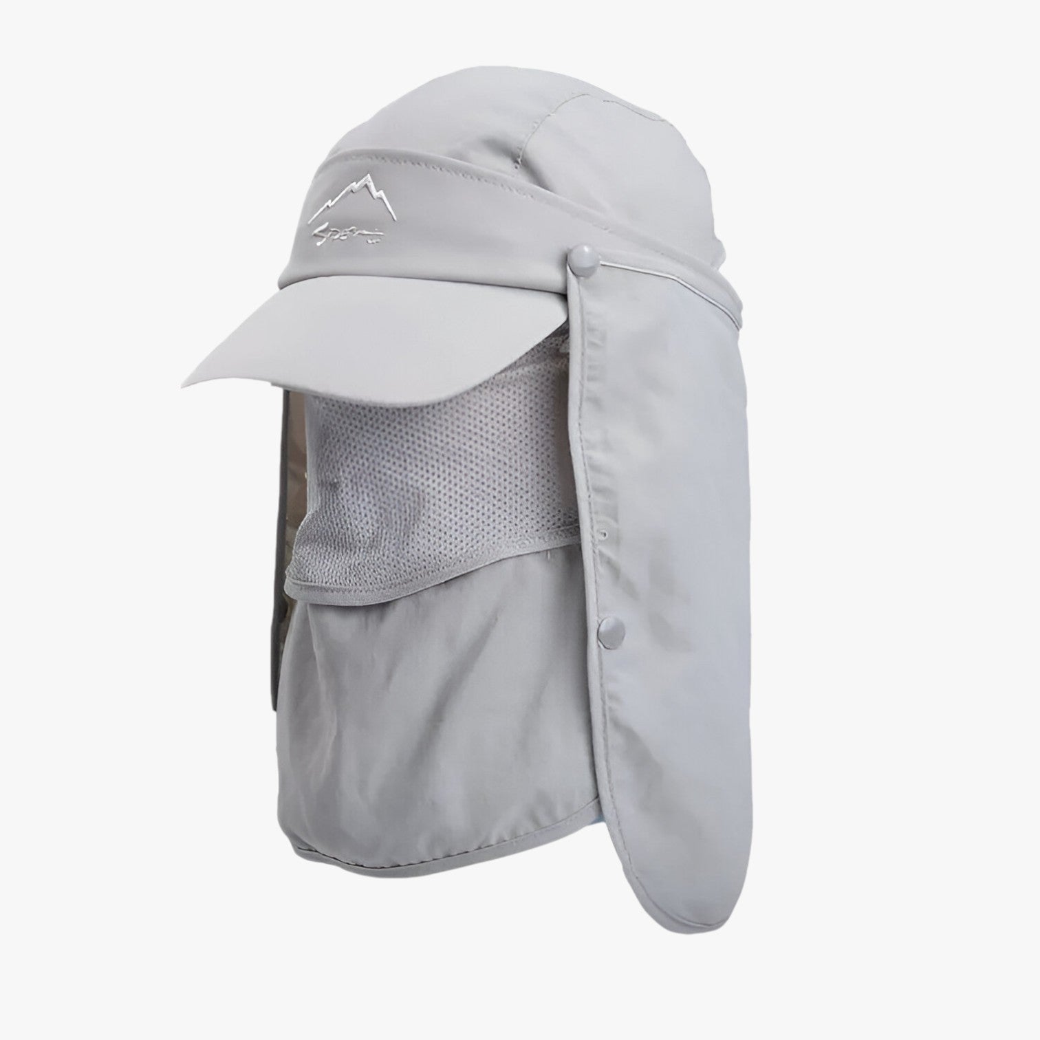 Foldable Water-Resistant UV Hat with Neck Shield