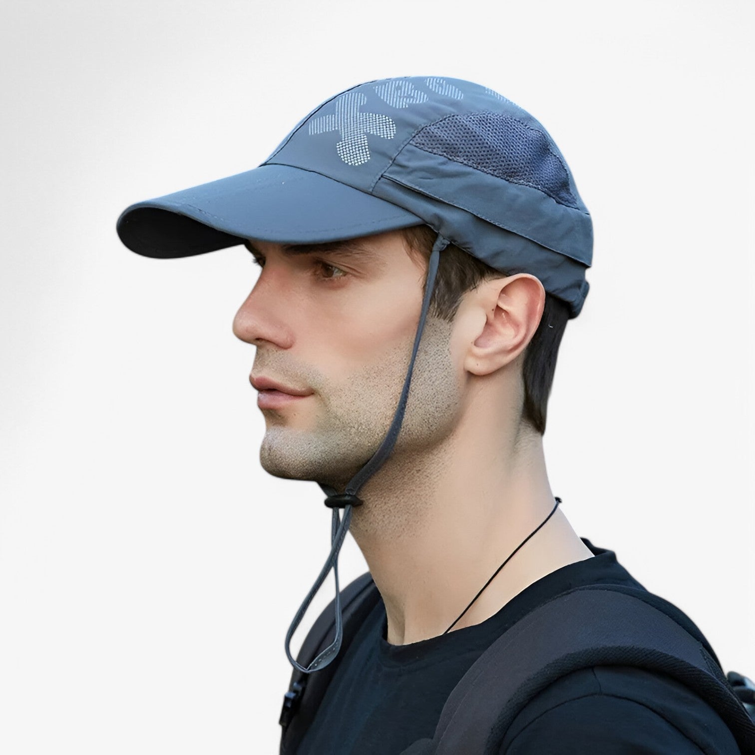 Foldable Water-Resistant UV Hat with Neck Shield