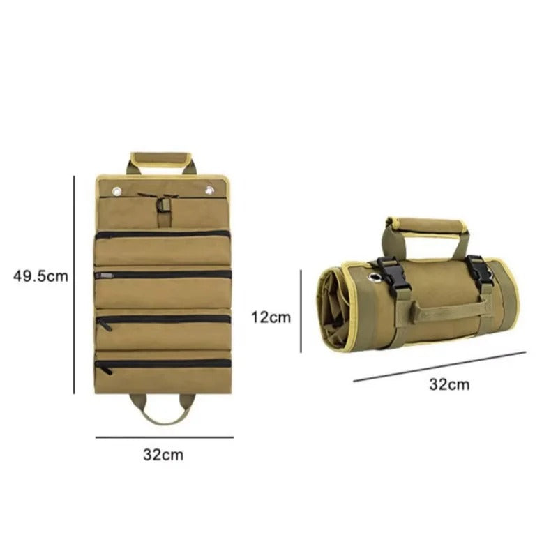 Tool Organizer for Quick Access | Rolled Up and Neat
