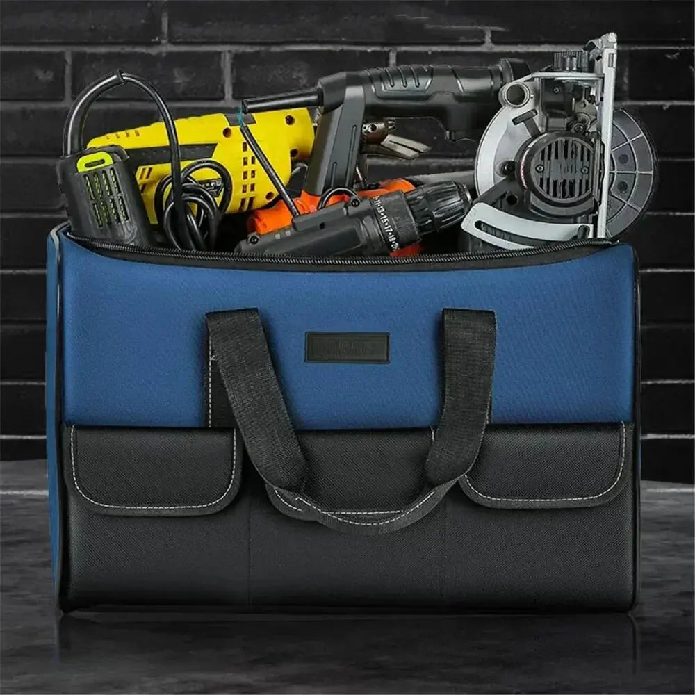 Waterproof Oxford Fabric Tool Bag with Multiple Pockets