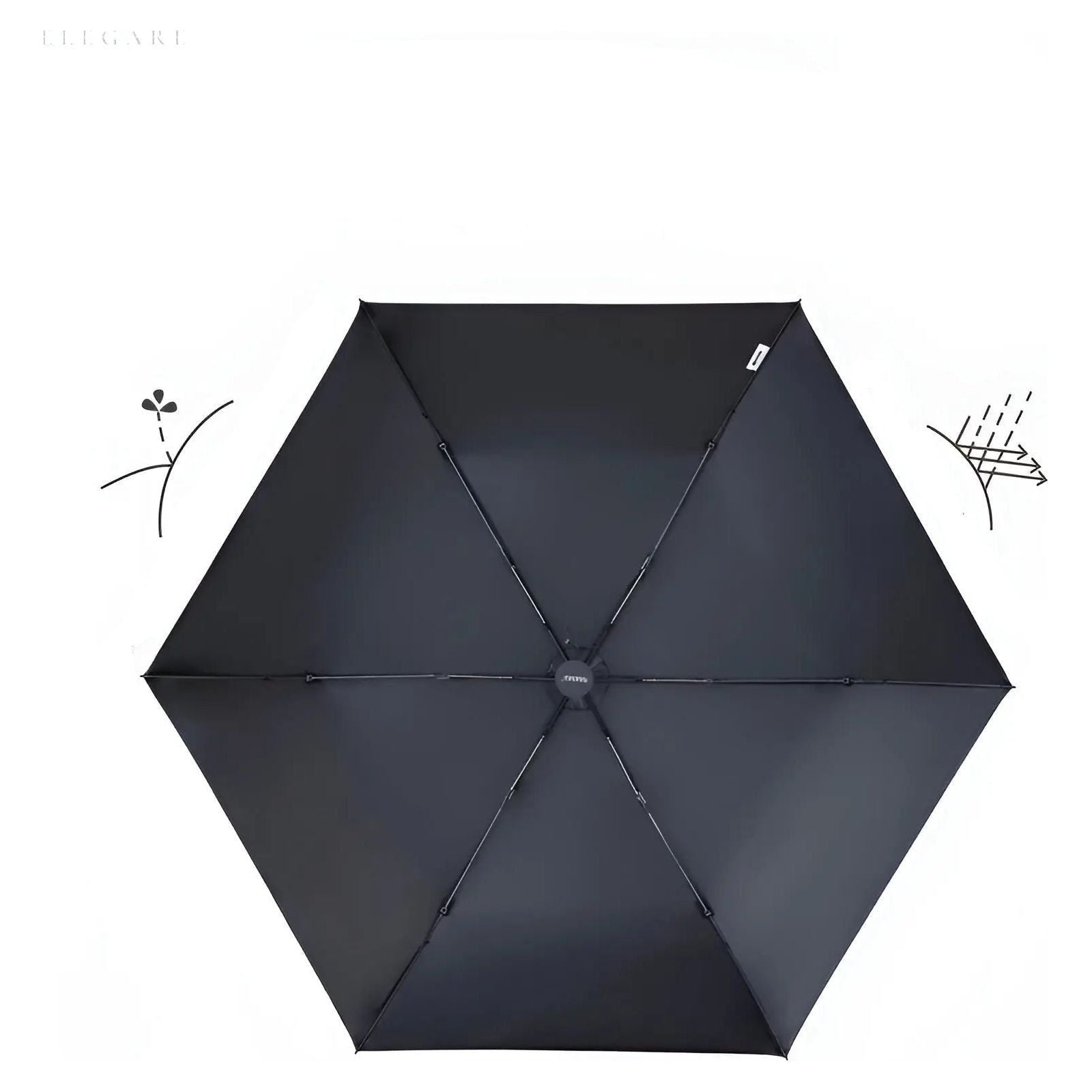 Ultralight Carbon Fiber Umbrella – Wind Resistant Design