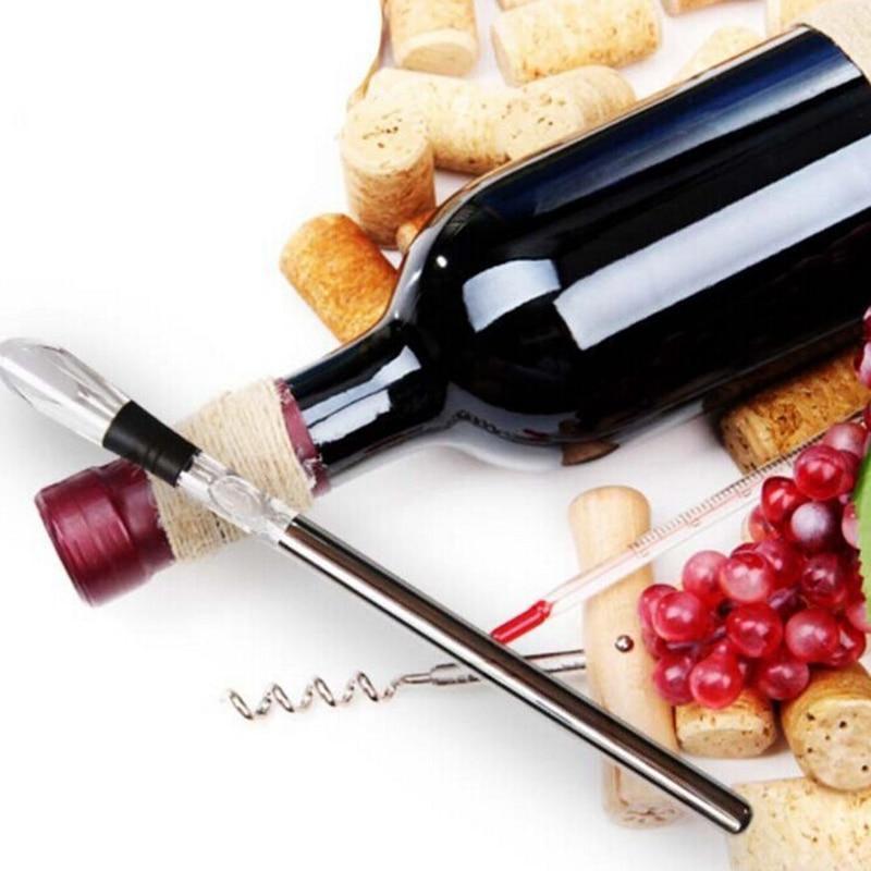 Chill & Pour: Stainless Steel Wine Cooler with Integrated Spout